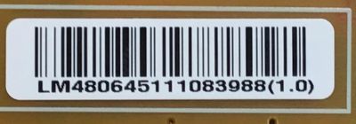 FUENTE PARA TV LG / NUMERO DE PARTE EAY64511108 / EAX67189201 (1.0) / LGP49DJ-17U1 / CCL:CCP-3400ST / 64511108 / EAX67189201 / MODELO 49UT640S0UA - Imagen 3